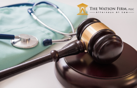 Gavel and Scrubs with stethoscope