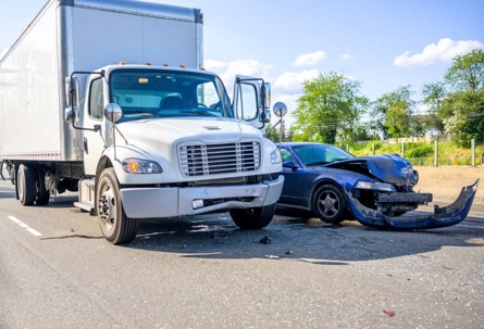 truck accident involving passenger vehicle