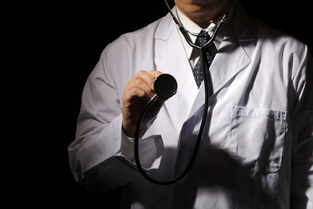 stethoscope and doctor